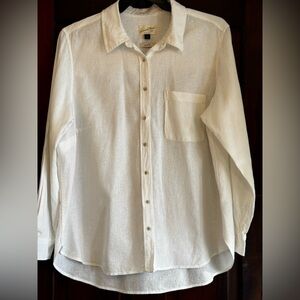 Universal Thread White Button Down Shirt